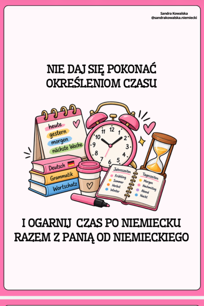 Określenia czasu w języku niemieckim