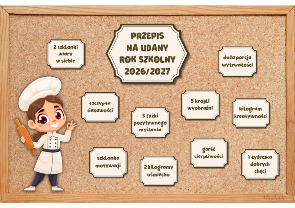 PRZEPIS NA UDANY ROK SZKOLNY 2026/2027 - GAZETKA