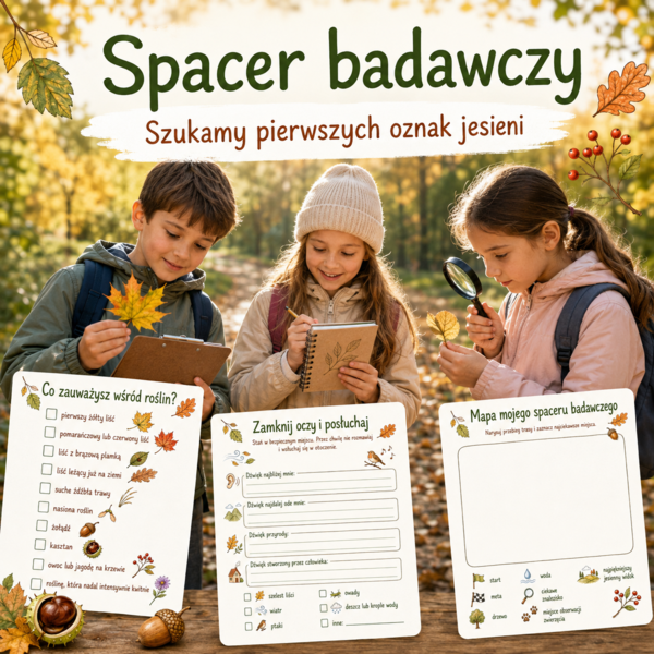 Spacer badawczy: szukamy pierwszych oznak jesieni