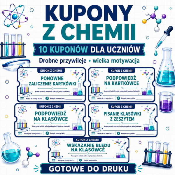 🧪 Kupony z chemii