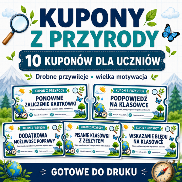 🌿 Kupony z przyrody