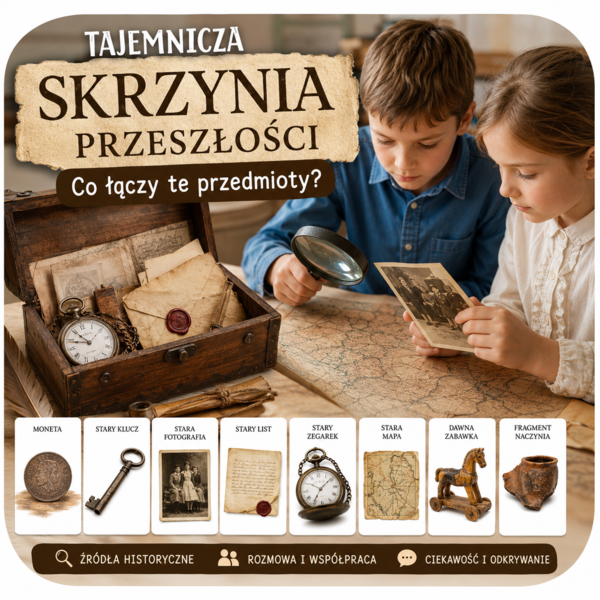 Tajemnicza skrzynia przeszłości – co łączy te przedmioty?