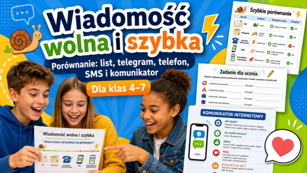 Wiadomość wolna i szybka