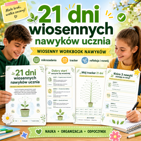 21 dni wiosennych nawyków ucznia