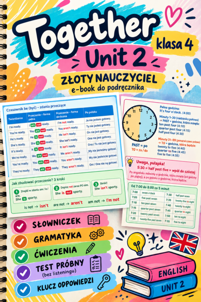 Together 4 – Unit 2 Me and my clothes – e-book: słówka, gramatyka, ćwiczenia, test próbny