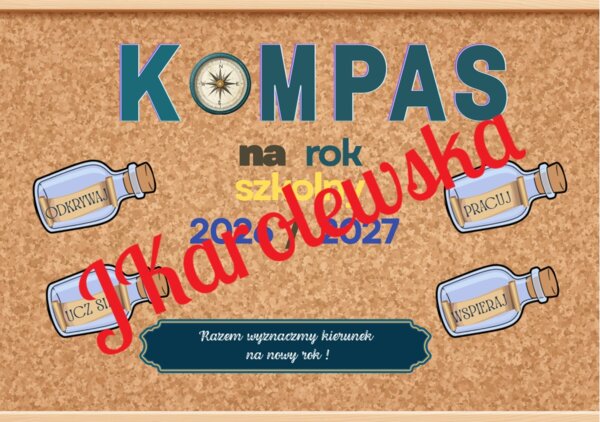 Gazetka Kompas na roksz szkolny