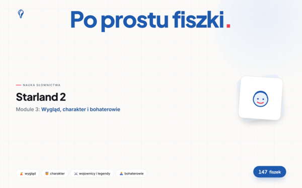 Fiszki do Module 3, Starland 2