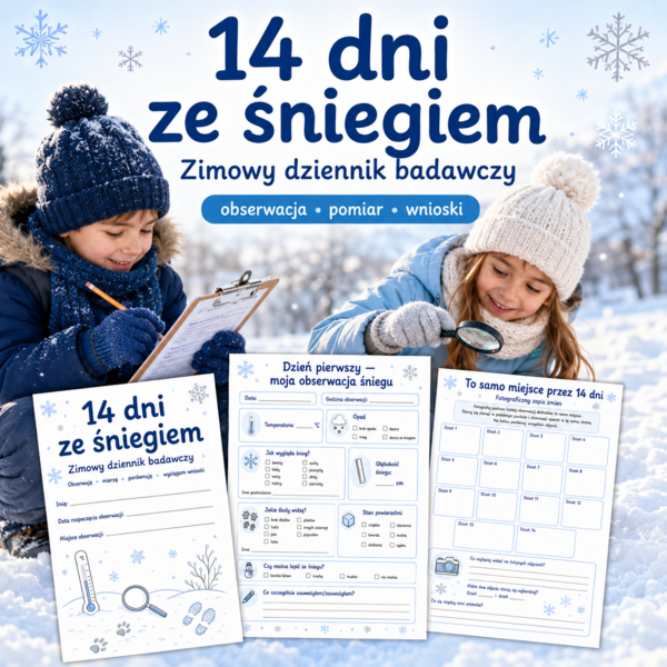 14 dni ze śniegiem — zimowy dziennik badawczy