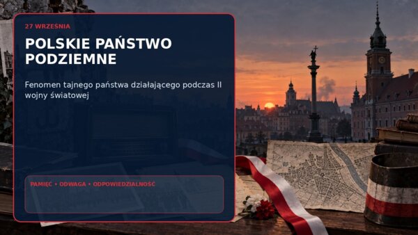 Polskie Państwo Podziemne – 27 września | gazetka nowoczesna