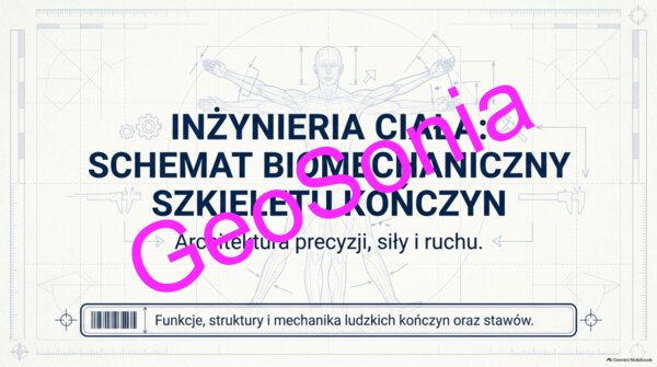 Inżynieria Ciała: Schemat Biomechaniczny Szkieletu Kończyn” – Multimedialna Prezentacja Biologiczna (Klasa 7)