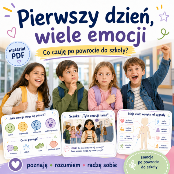Pierwszy dzień, wiele emocji – co czuję po powrocie do szkoły?