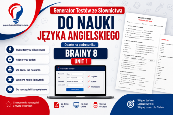 Generator testów Brainy 8, Unit 1