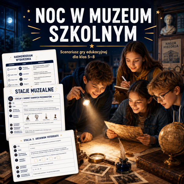 Noc w muzeum szkolnym
