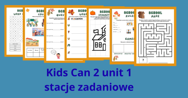 Kids Can 2 – Unit 1 | Jesienne stacje zadaniowe 🍂 | Powtórka przez zabawę