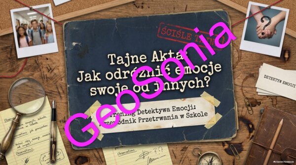 Tajne Akta: Jak odróżnić emocje swoje od innych? Trening Detektywa Emocji” – Prezentacja Multimedialna (Godzina Wychowawcza / Edukacja Zdrowotna / Profilaktyka, Klasy 6–8)