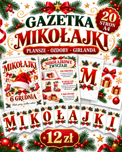 🎅 Mikołajki w szkolnej gablocie!
