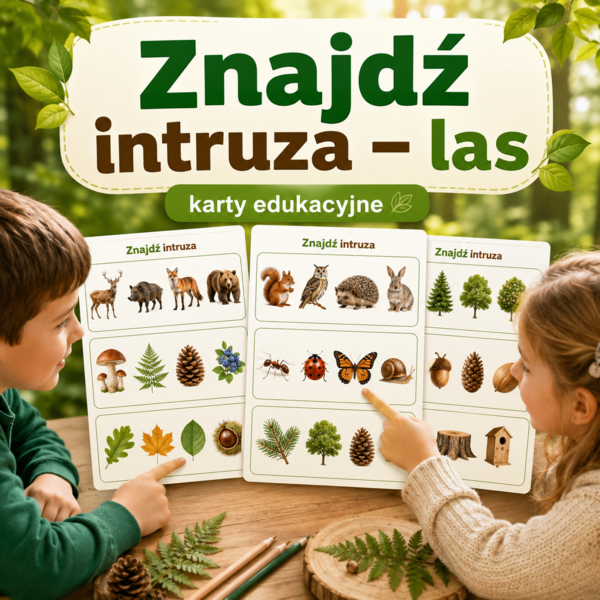 Znajdź intruza – las