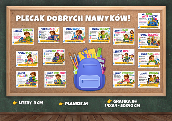 PLECAK DOBRYCH NAWYKÓW - gazetka szkolna