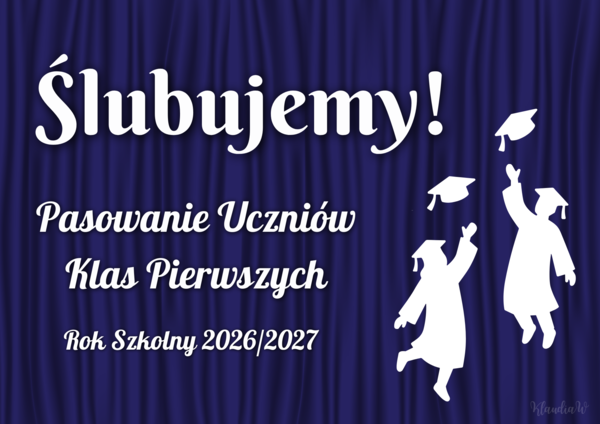 Pasowanie na Ucznia - dekoracja