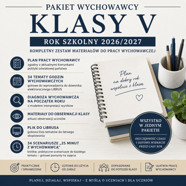 Pakiet wychowawcy klasy 5 SP 20262027