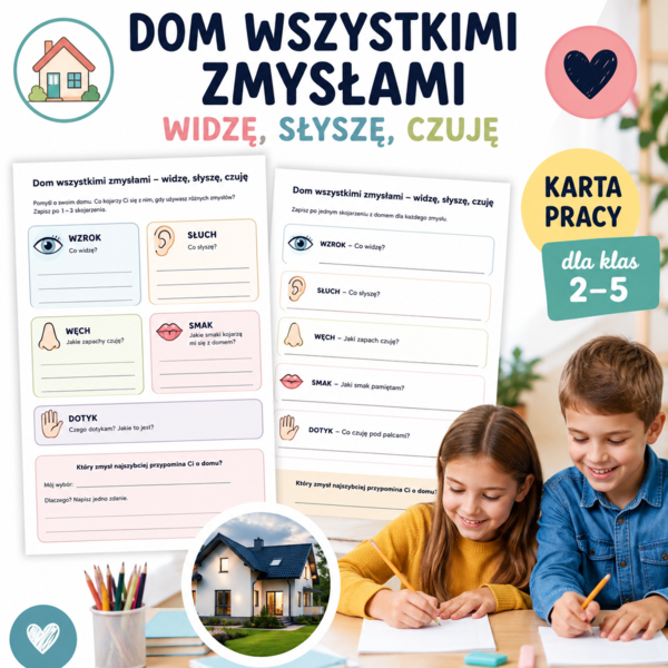 Dom wszystkimi zmysłami – widzę, słyszę, czuję