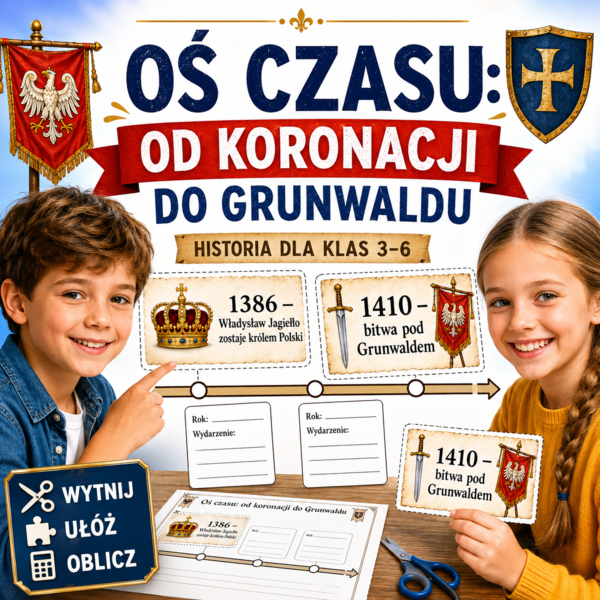 Oś czasu: od koronacji do Grunwaldu