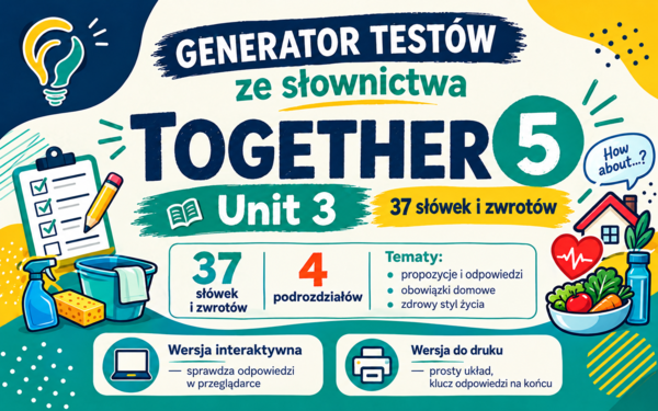 Generator testów Together 5, Unit 3