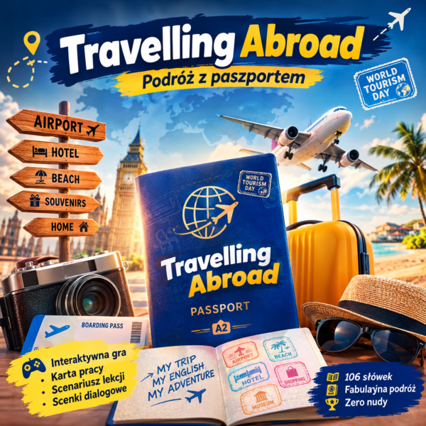 World Tourism Day. Travelling Abroad: podróż z paszportem