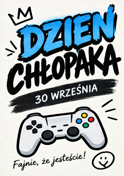 Gazetka ,,Dzień Chłopaka'' klasy 4-8