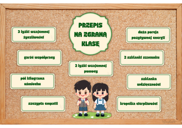 PRZEPIS NA ZGRANĄ KLASĘ - GAZETKA