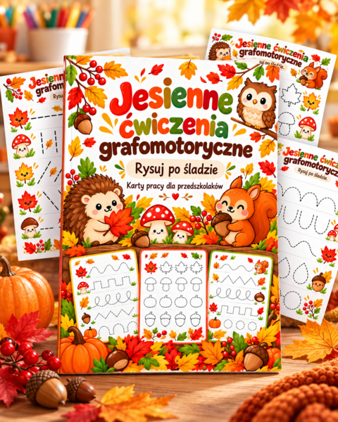 Jesienna grafomotoryka