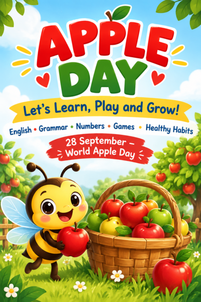 Apple Day - 28th Sep - Dzień Jabłka - activity book - handouts/printouts - gazetka ścienna - FullPack