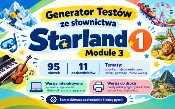 Generator testów Starland 1, Module 3