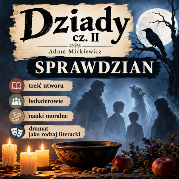 Dziady cz. 2 - sprawdzian