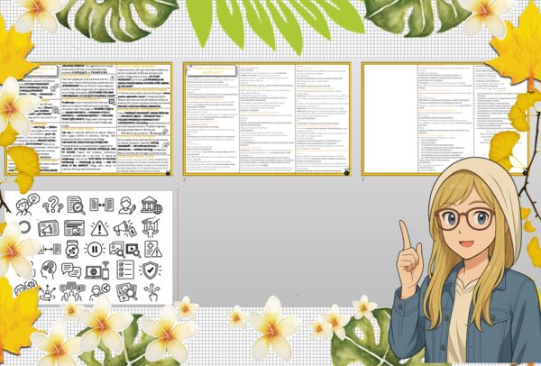Sketchnotka/notatka - dla ucznia i przypomnienie dla nauczyciela w pdf. Temat "Czym jest krytyczne myślenie? ". Edukacja zdrowotna. Klasa 6.