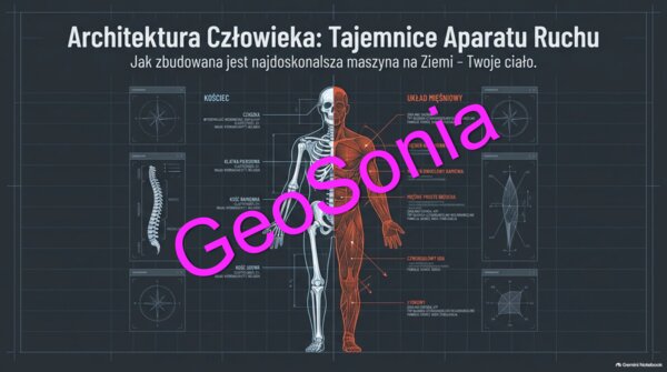 „Architektura Człowieka: Tajemnice Aparatu Ruchu – Jak zbudowana jest najdoskonalsza maszyna na Ziemi” – Prezentacja Multimedialna (Biologia, Klasa 7)