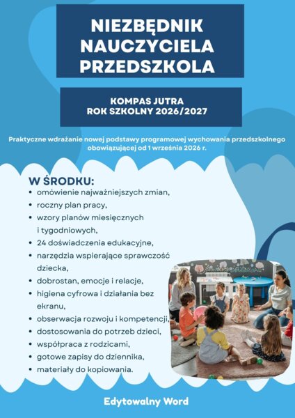 Niezbędnik nauczyciela przedszkola KOMPAS JUTRA 2026/2027