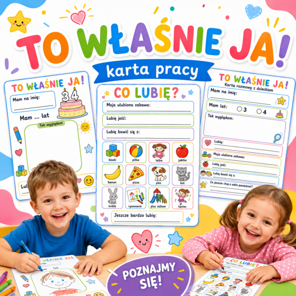 To właśnie ja! — moja pierwsza karta o sobie
