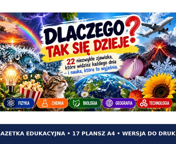 DLACZEGO TAK SIĘ DZIEJE? - GAZETKA POPULARNONAUKOWA