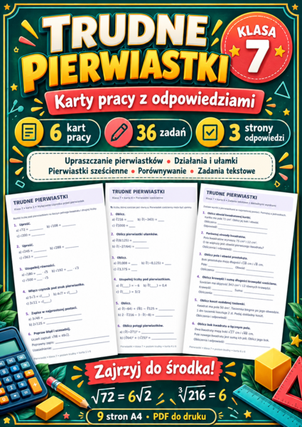 PIERWIASTKI-TRUDNE- klasa 7