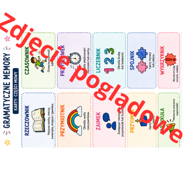 Gra dydaktyczna MEMORY poziom podstawowy