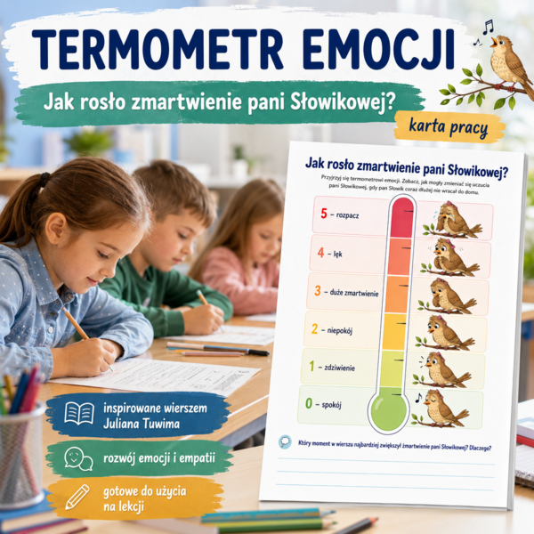 Jak rosło zmartwienie pani Słowikowej?