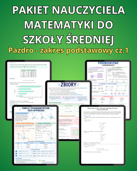 Pakiet Nauczyciela Matematyki – Pazdro P cz.1