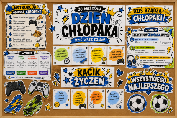 Gazetka na dzień chłopaka