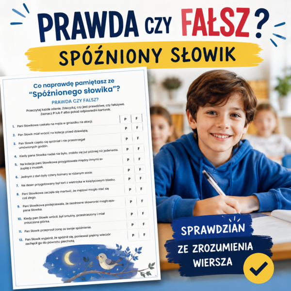 Co naprawdę pamiętasz ze Spóźnionego słowika?