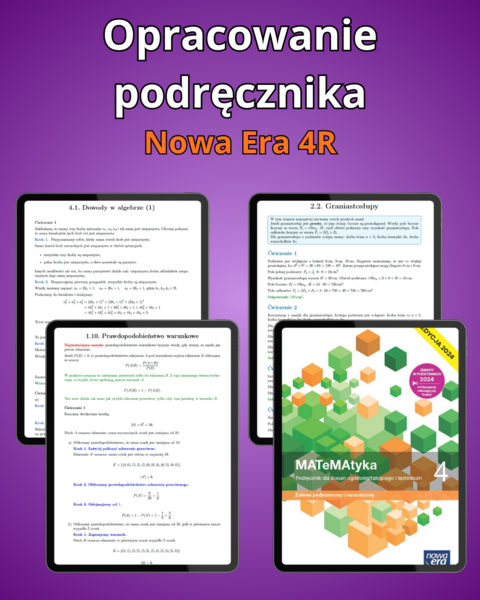 Opracowanie podręcznika Nowa Era 4R
