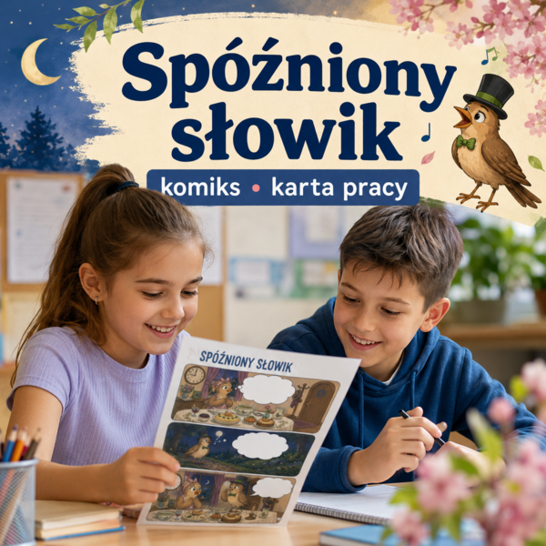 Spóźniony słowik w sześciu kadrach