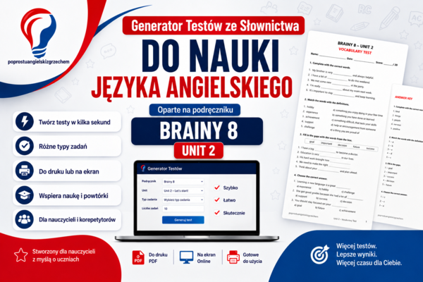 Generator testów Brainy 8, Unit 2