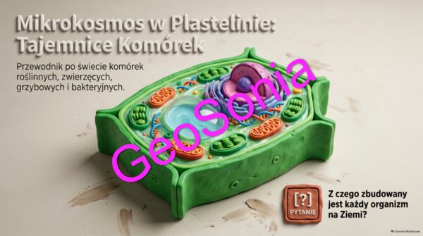 Mikrokosmos w Plastelinie: Tajemnice Komórek” – Prezentacja Multimedialna (Biologia, Klasa 5)