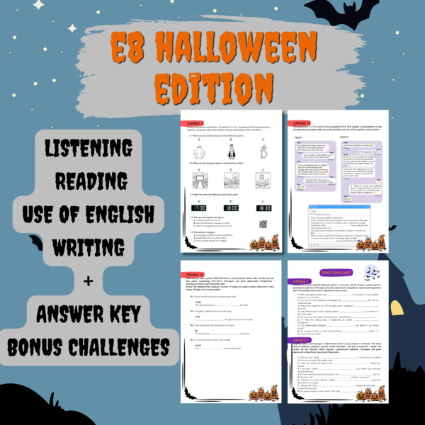 Egzamin ósmoklasisty - Halloween Edition